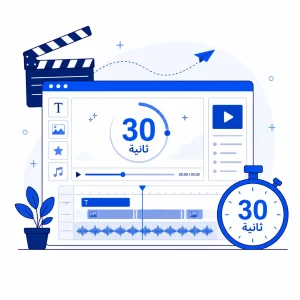 تصميم فيديو موشن جرافيك 30 ثانية