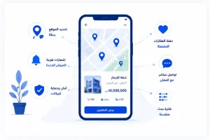 تصميم تطبيق عقاري احترافي في السعودية | مسار الرقمية