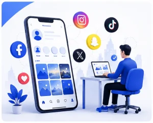 إدارة حسابات التواصل الاجتماعي | خدمات متكاملة