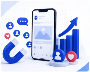إدارة حسابات التواصل الاجتماعي | خدمات متكاملة