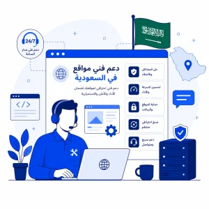 دعم فني مواقع إلكترونية في السعودية