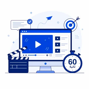 تصميم فيديو موشن جرافيك 60 ثانية